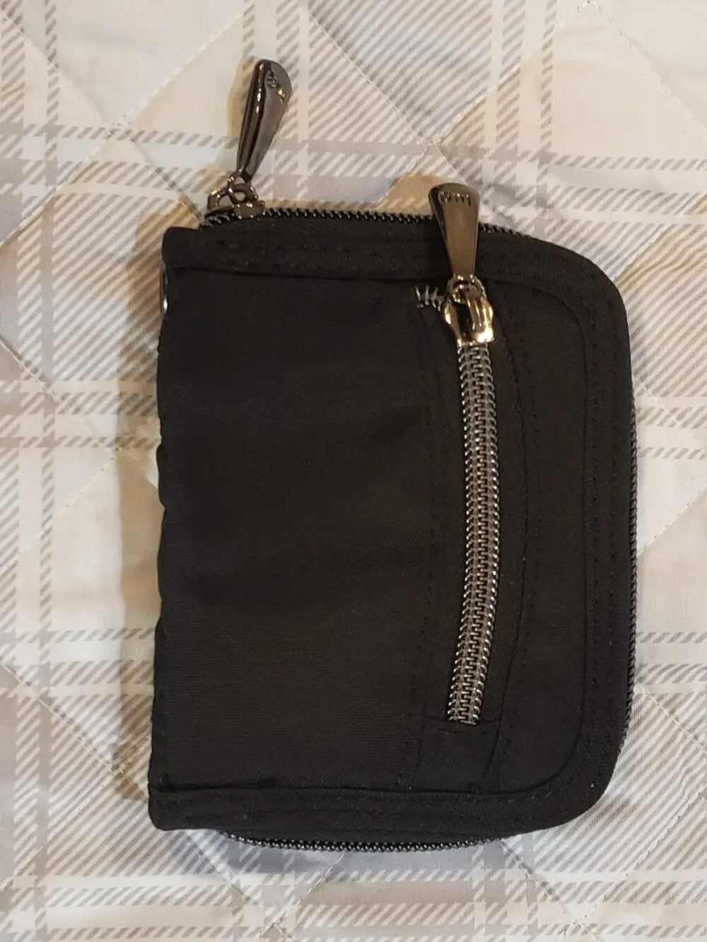 Lug Mini Handspring RFID Wallet in Black